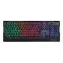 MARVO - TECLADO GAMING SCORPION K606 - ANTI-GHOSTING. LUZ DE FONDO MIXTA 3 COLORES.. INTERRUPTOR MEMBRANA..