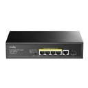 Switch Cudy 5 Puertos Poe Gigabit + 1 Sfp