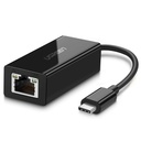 Ugreen Adaptador Tipo C/ethernet gigabit Black