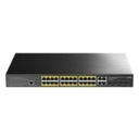 Switch Cudy 24 Puertos POE+ Gigabit y 4 Sfp 300w