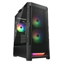 Gabinete Cougar Duoface Rgb Black