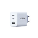 Ugreen Cargador De Pared 65w Usb/usb-c X 2 Blanco