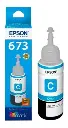 Botella de tinta original Epson T673220 - Cyan 70ML